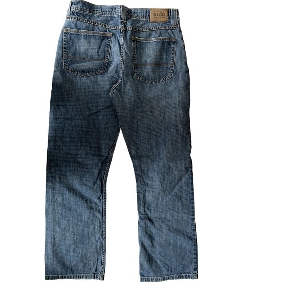 Wrangler Mens Size 33x31 Bootcut Relaxed Jeans Blue - Picture 4 of 6